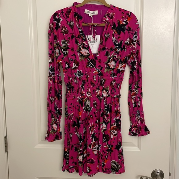 DVF Henrietta romper pink floral - Picture 6 of 6